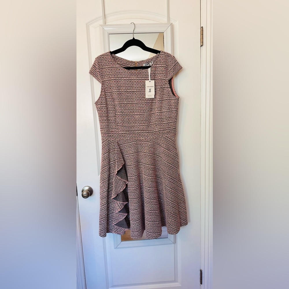 NWT Vintage 1950s Flared A Line Tweed - Picture 6 of 9